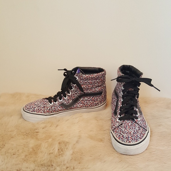 Vans Shoes - Vans Rare Floral High Top Sneakers